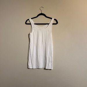 Marona White Basic Tank Top, US XL